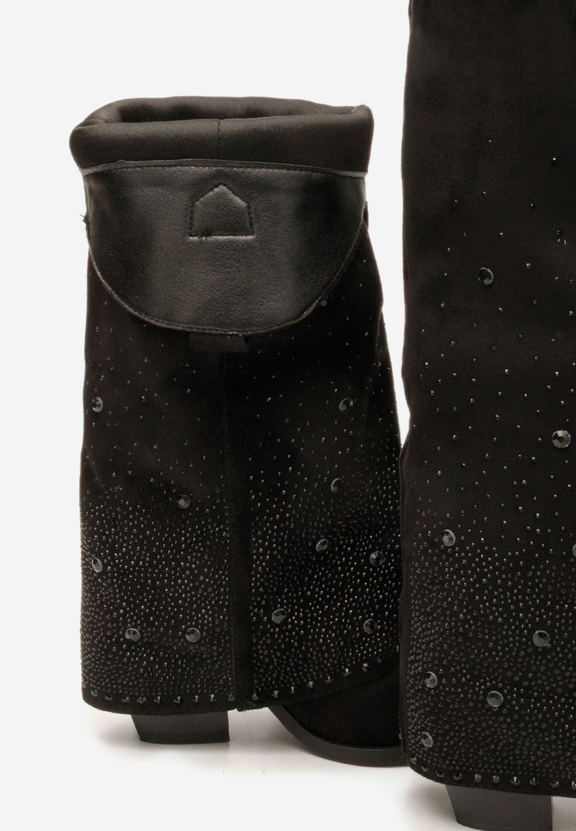 Stivali con tacco Millie nero