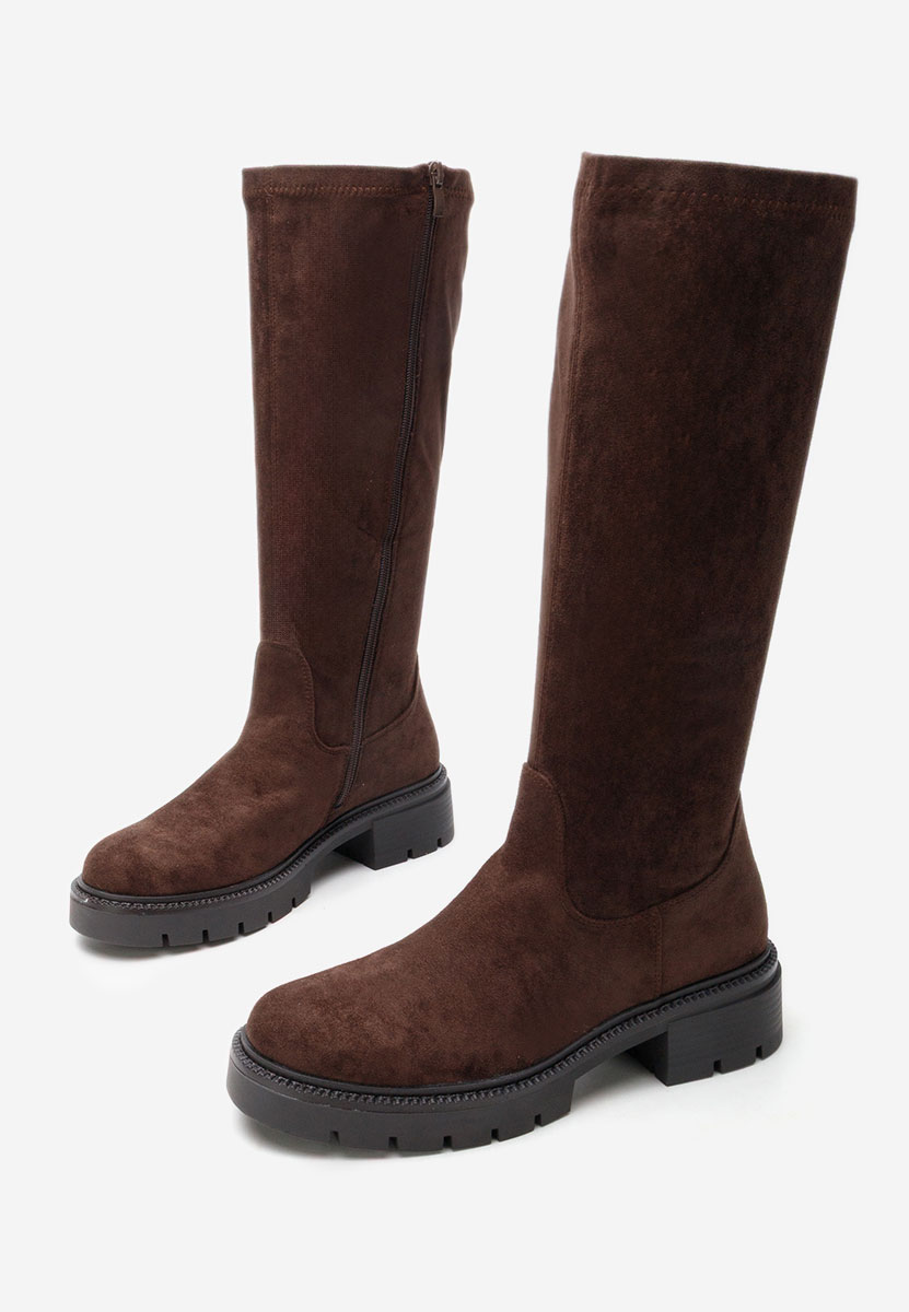 Stivali da donna Nicoua marrone