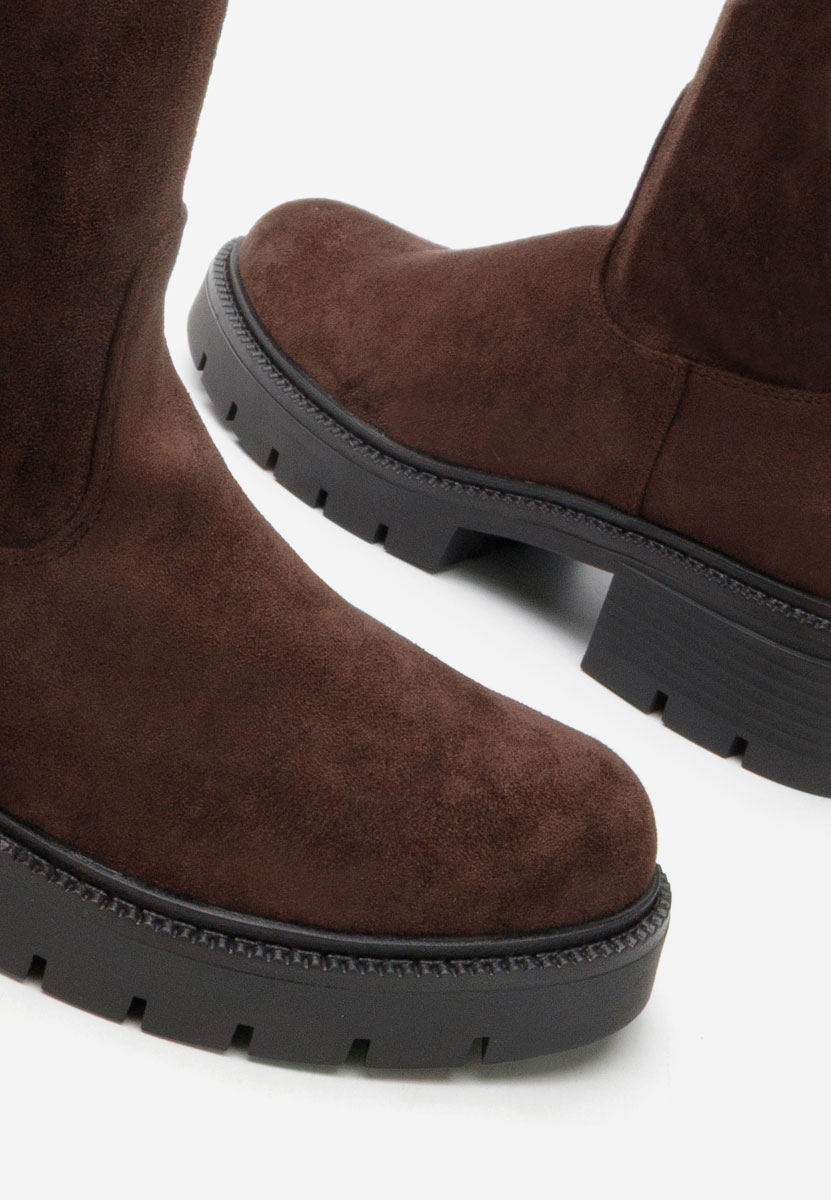 Stivali da donna Nicoua marrone