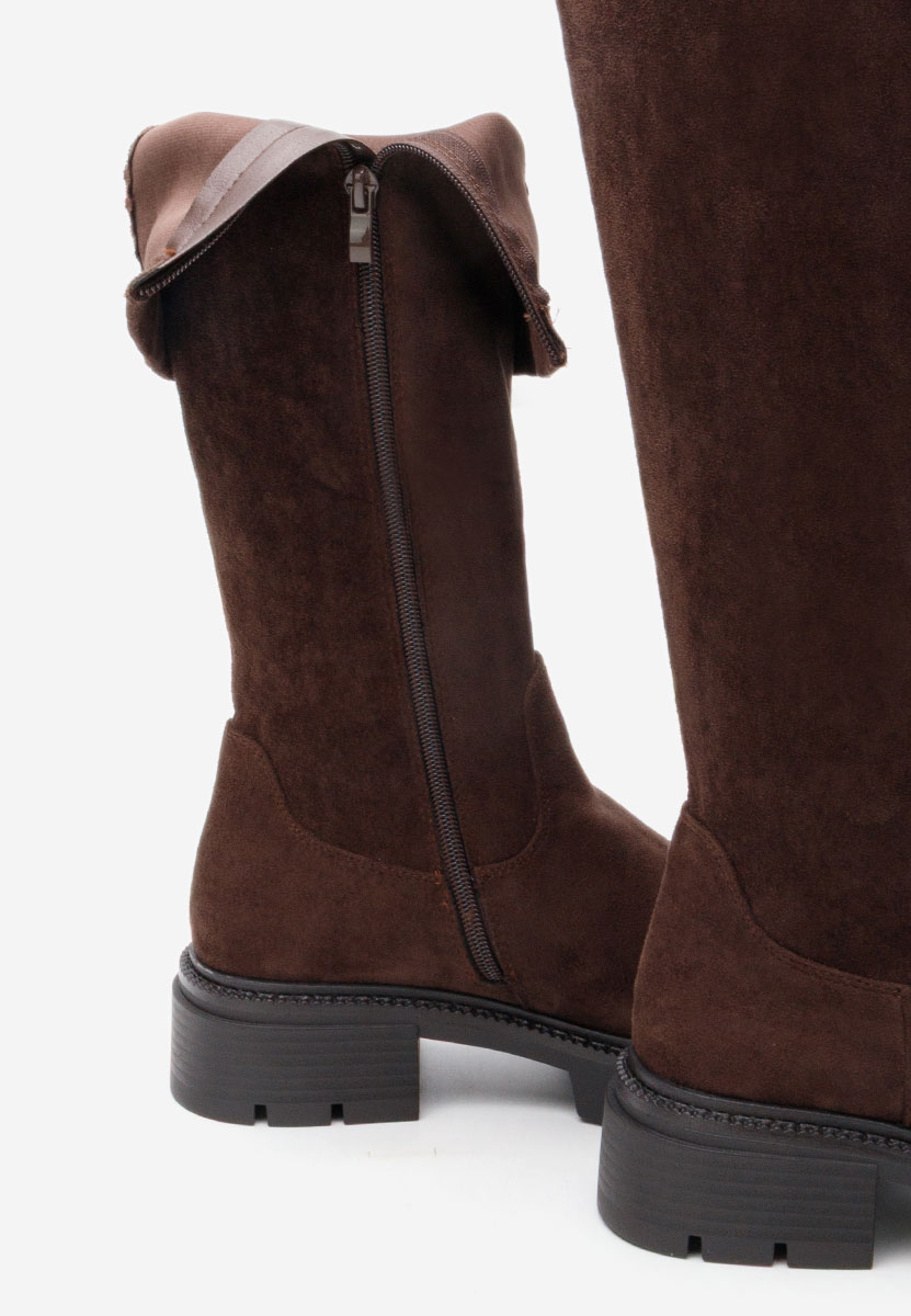 Stivali da donna Nicoua marrone