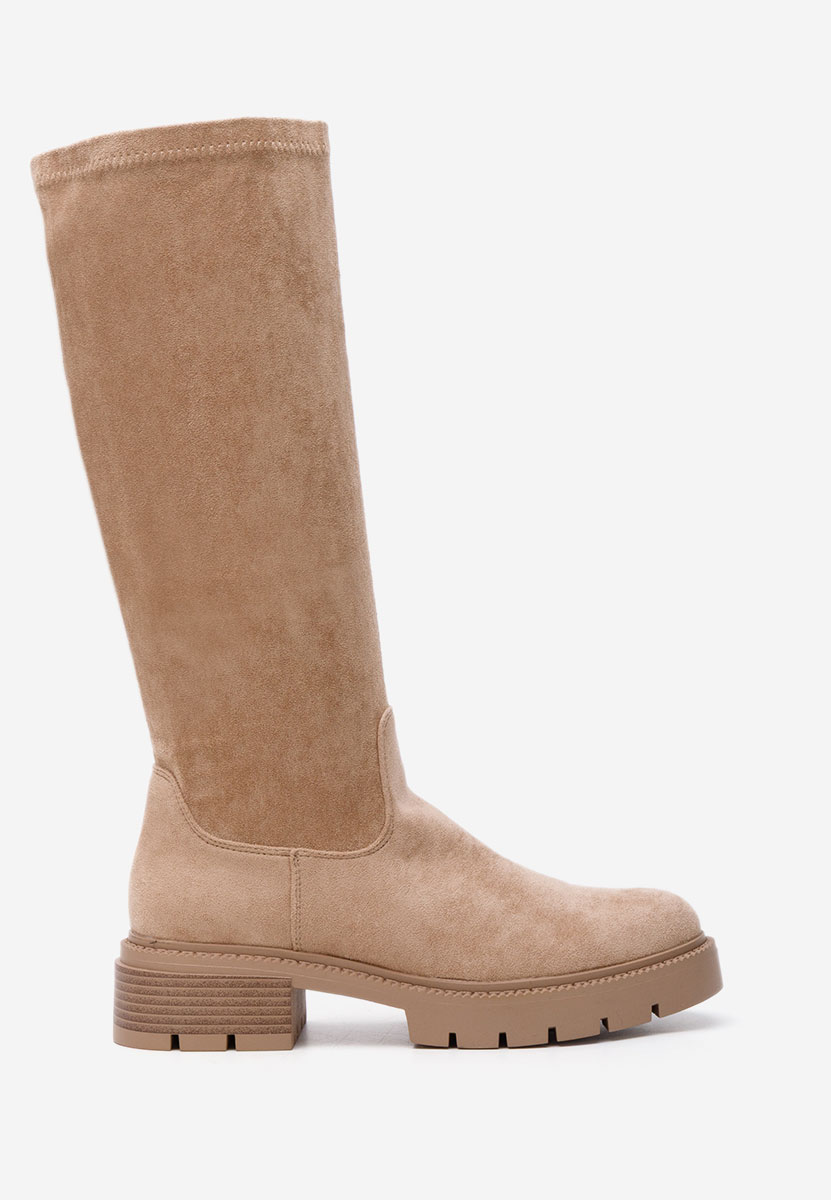 Stivali da donna Nicoua cachi