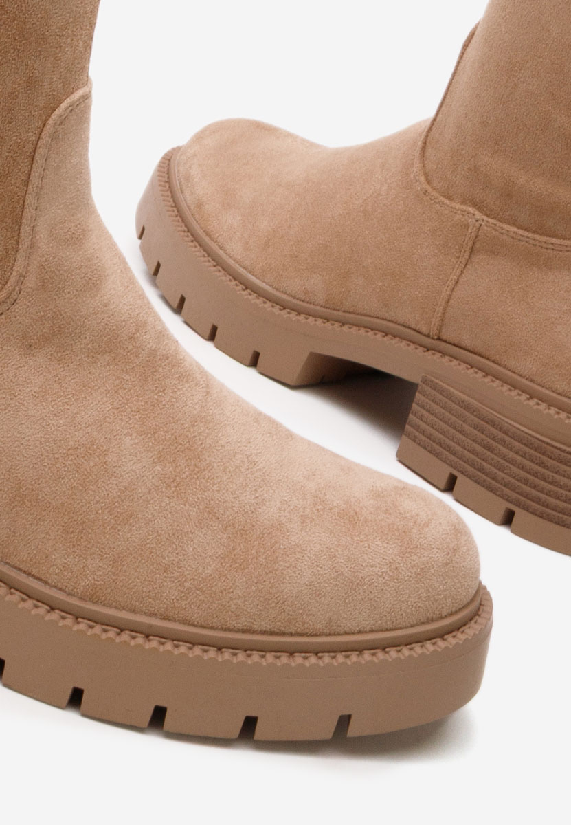 Stivali da donna Nicoua cachi