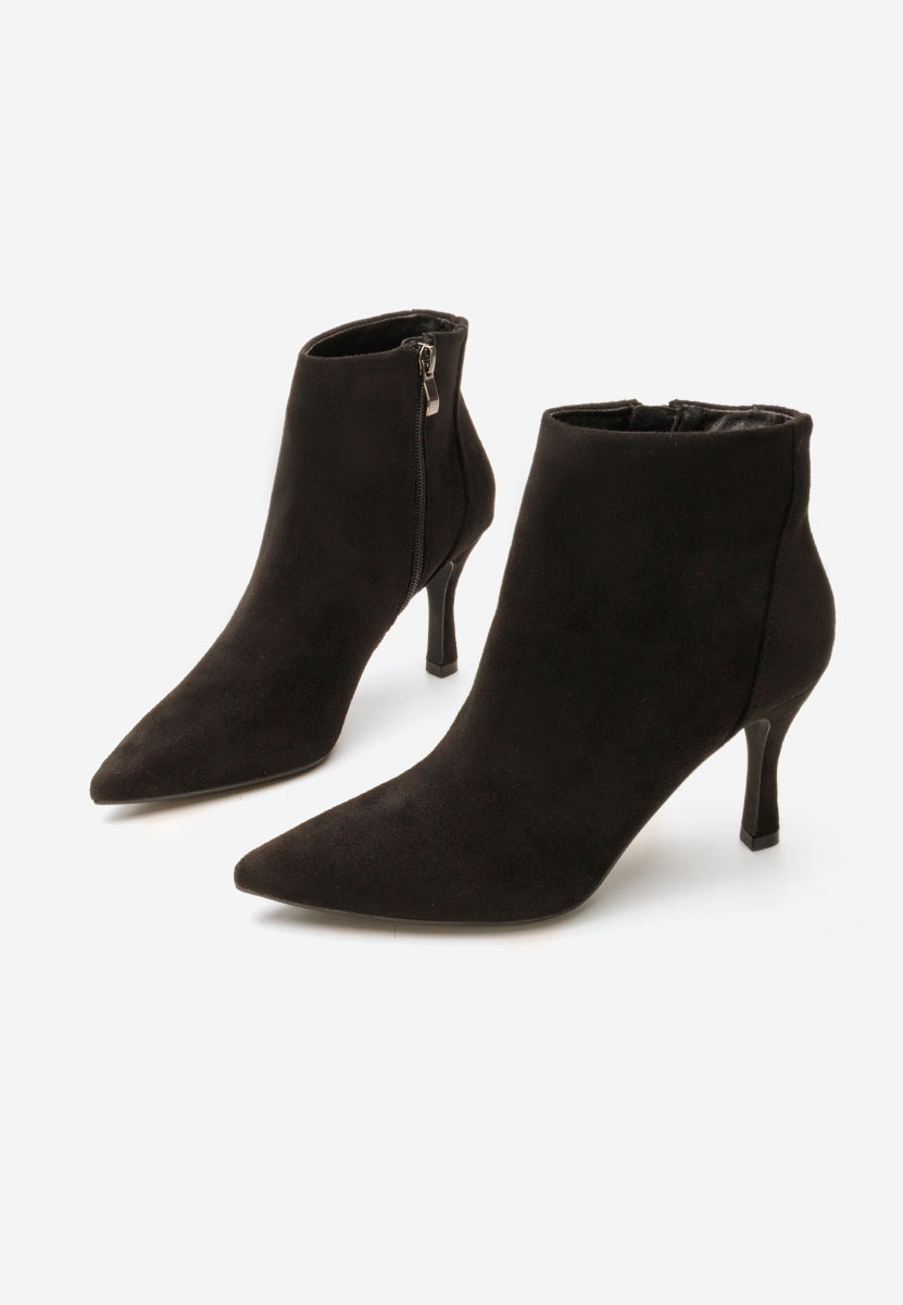 Tronchetti tacco a spillo Jinna nero