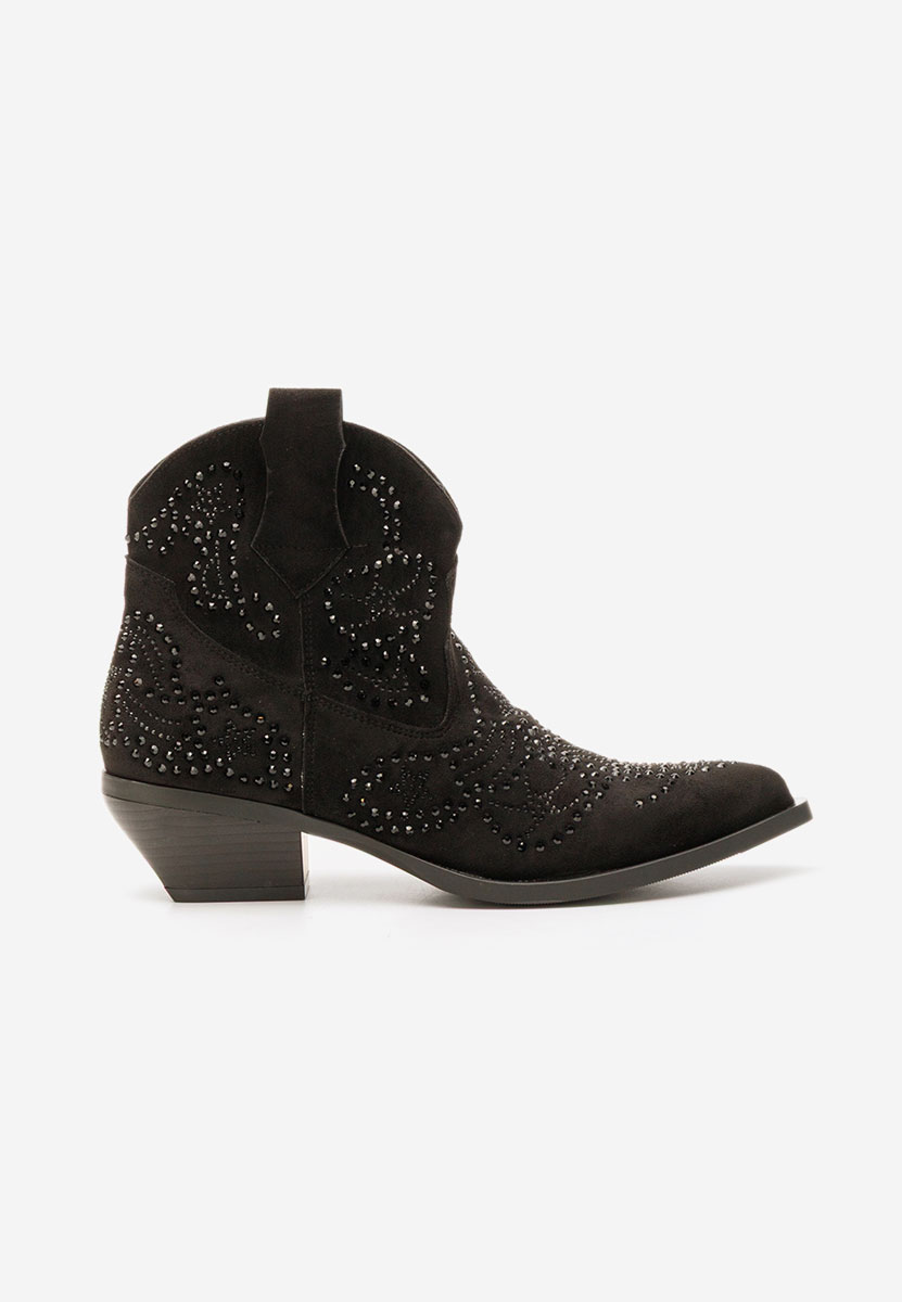 Stivaletti texani donna Ninna nero