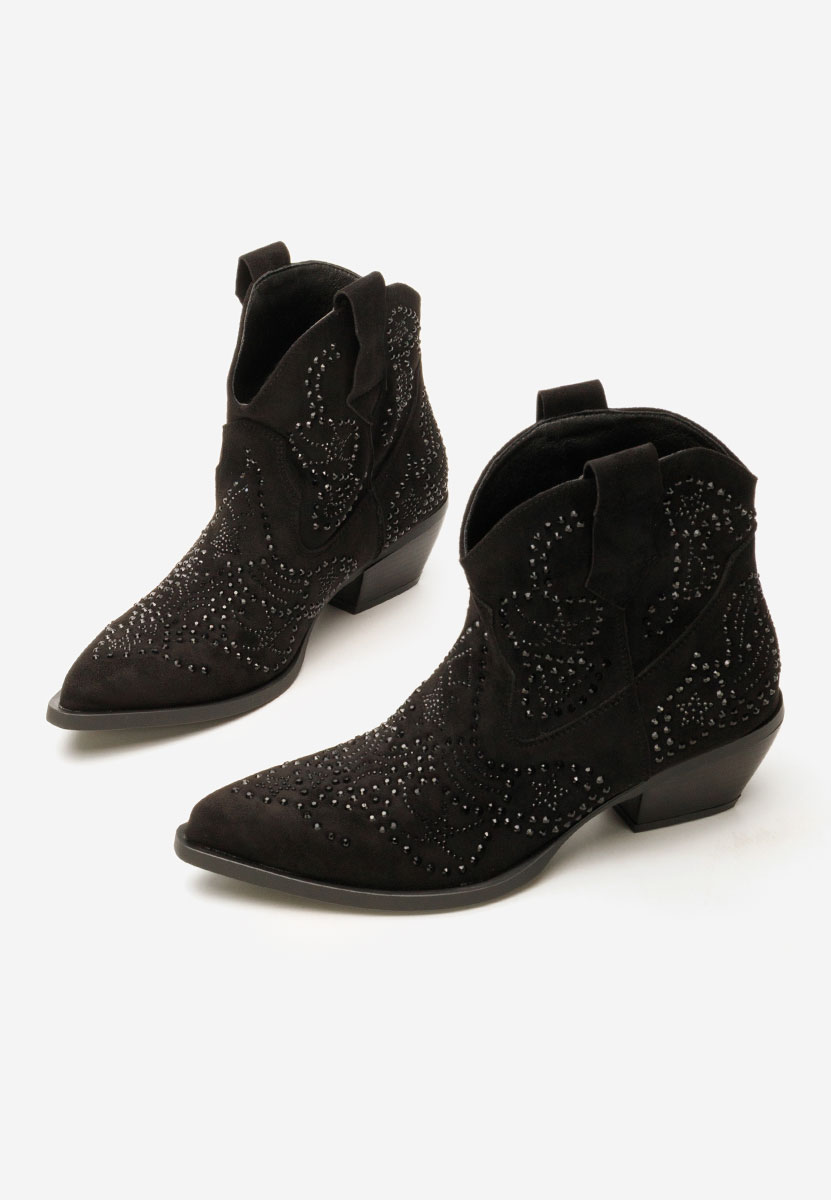 Stivaletti texani donna Ninna nero