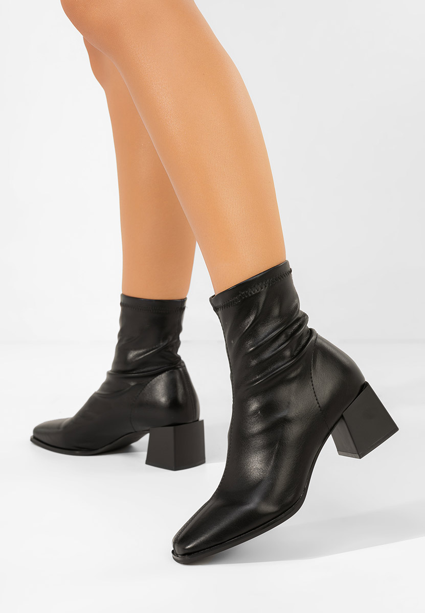 Tronchetti con tacco largo Denonia nero