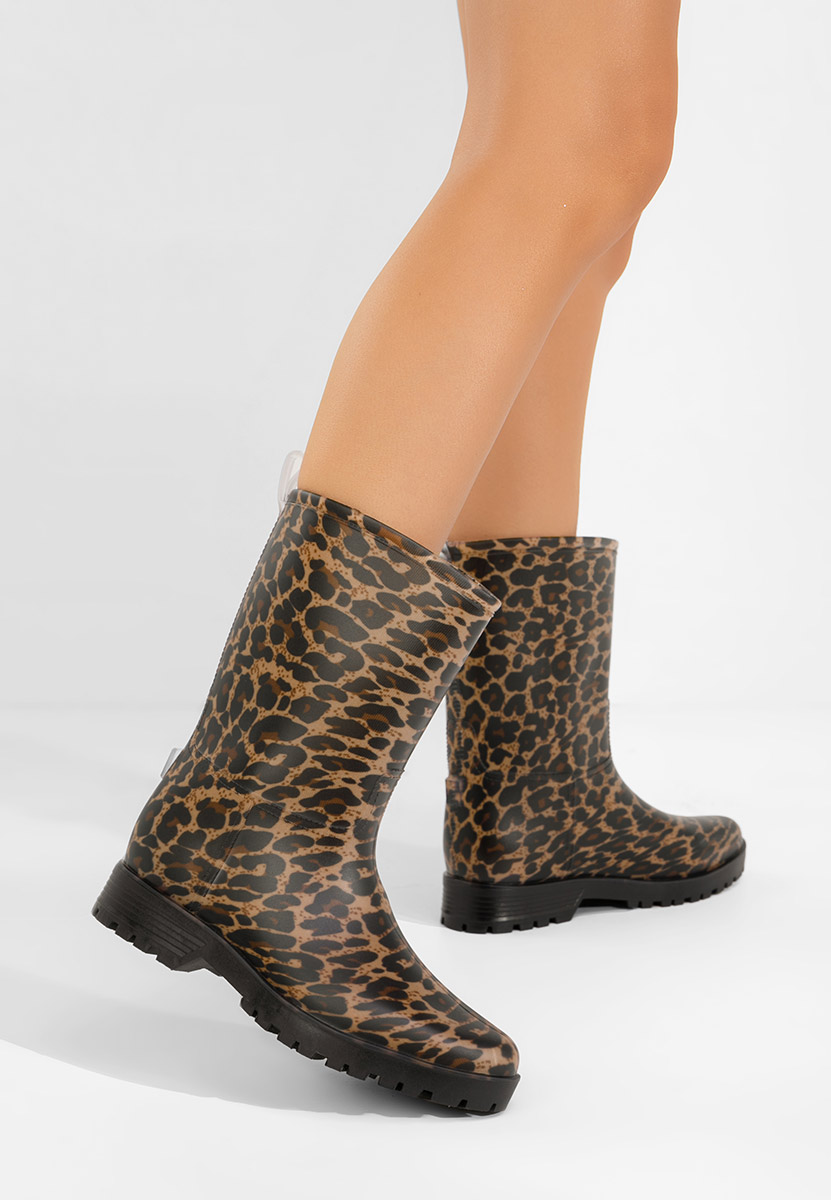 Stivali di gomma donna Niviera animal print