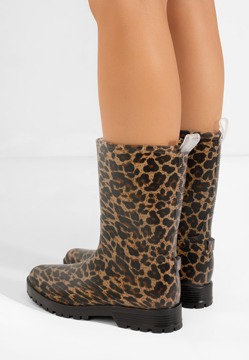 Stivali di gomma donna Niviera animal print