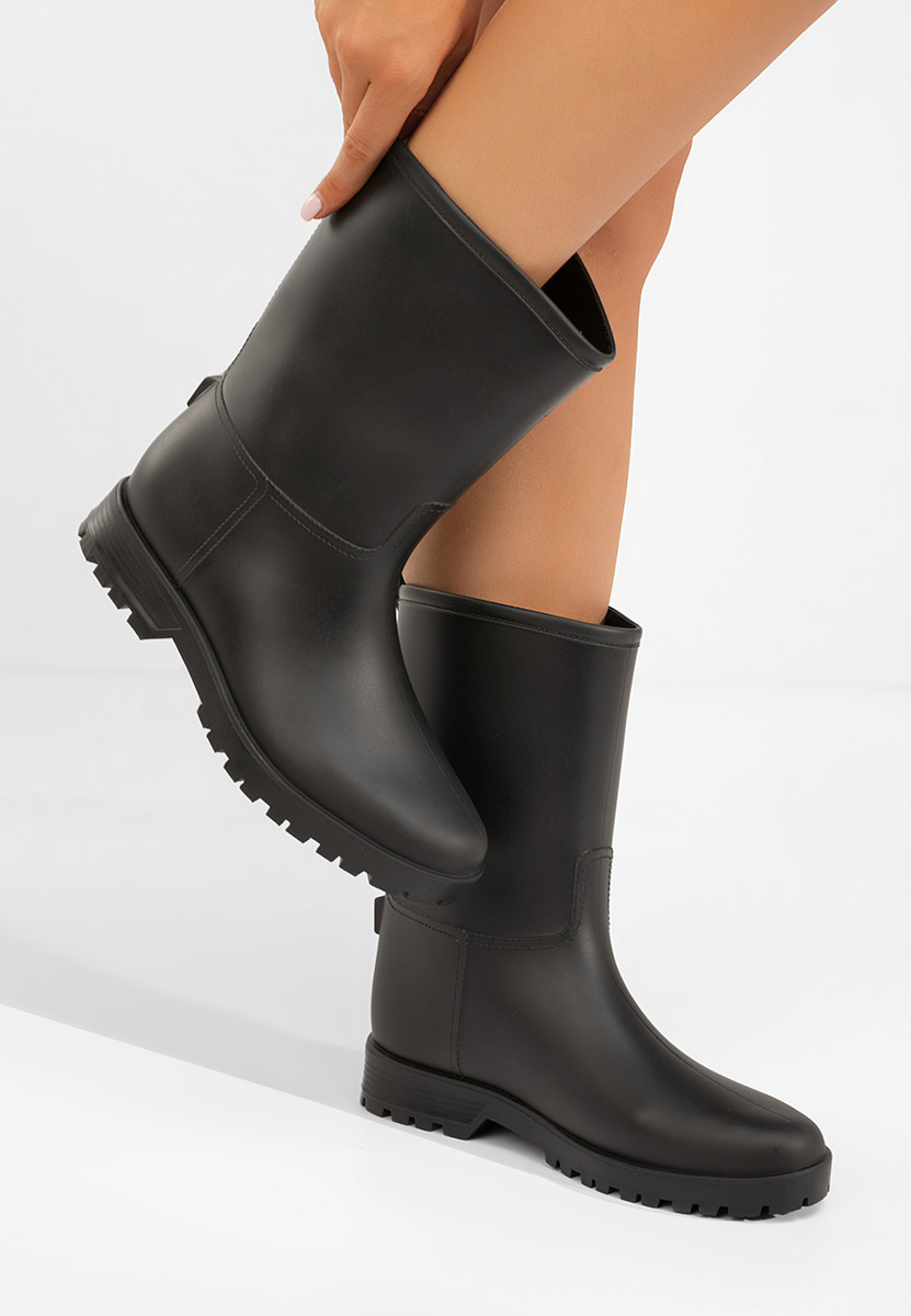 Stivali di gomma donna Niviera nero