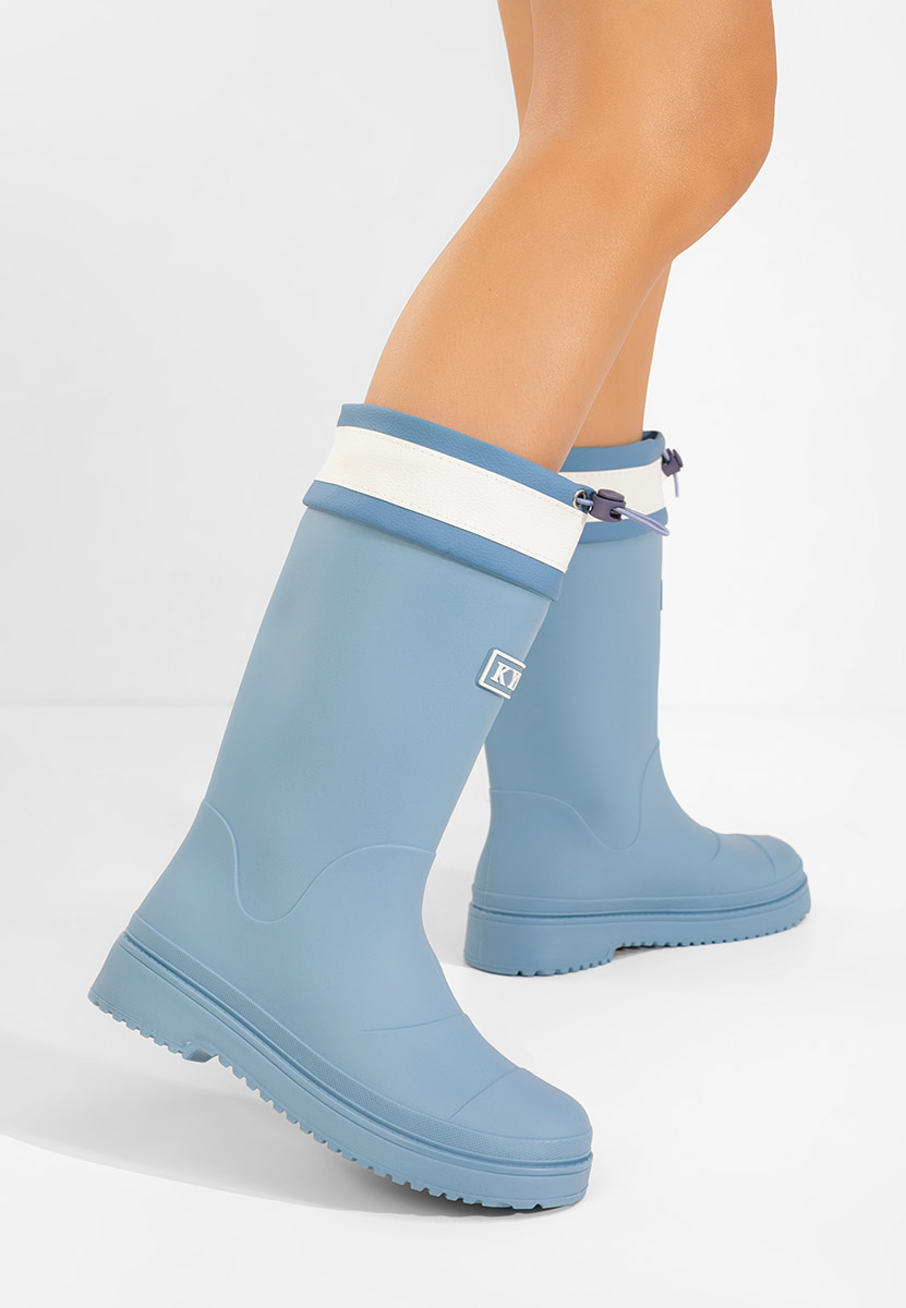 Stivali di gomma donna Cenavia azzurro