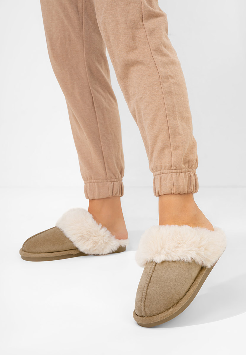 Pantofola donna invernale Joka cachi