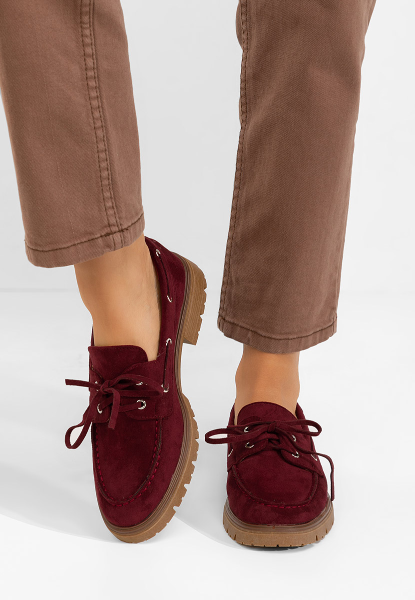 Scarpe basse donna Valoria rosso