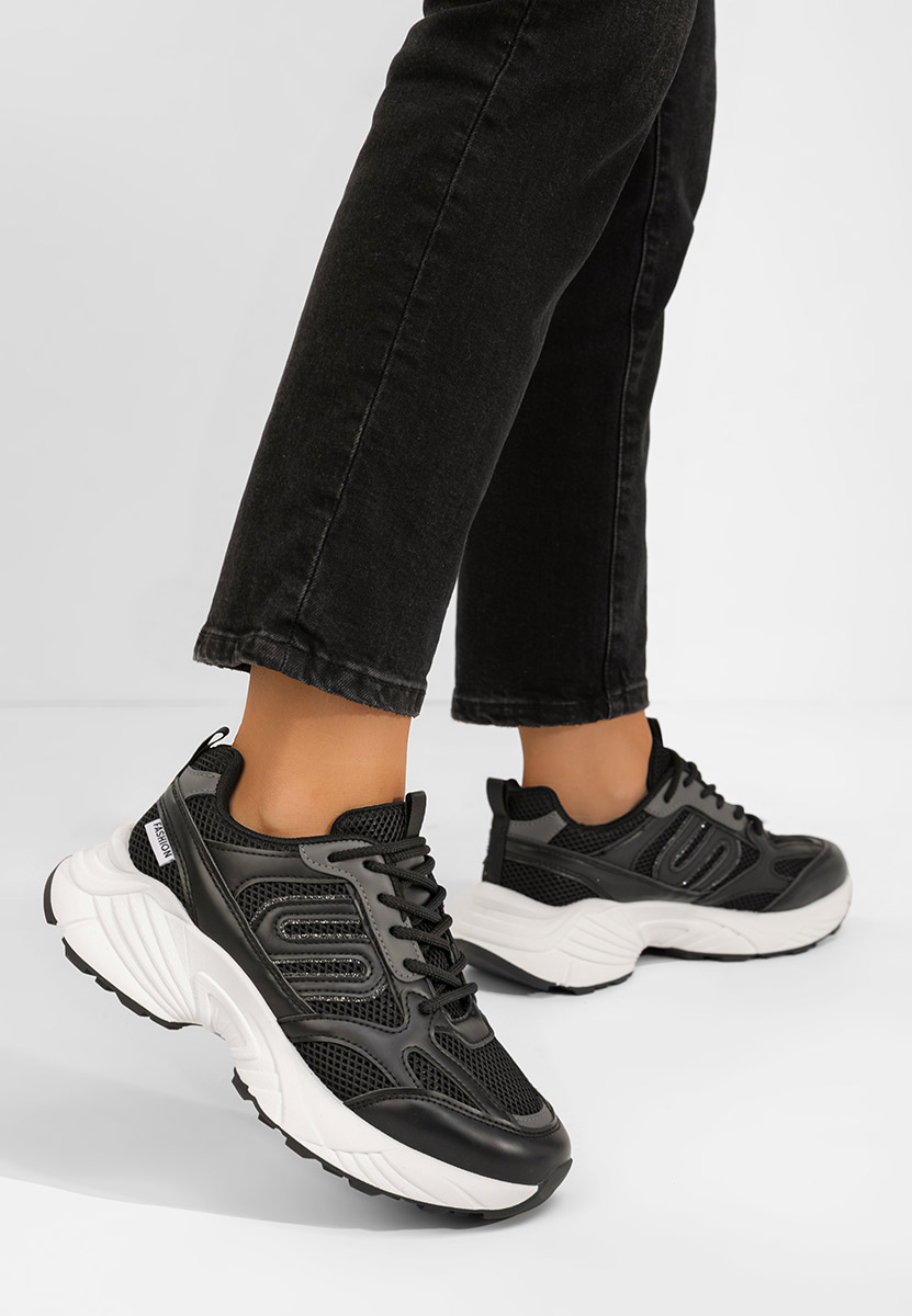 Sneakers donna Angelika nero