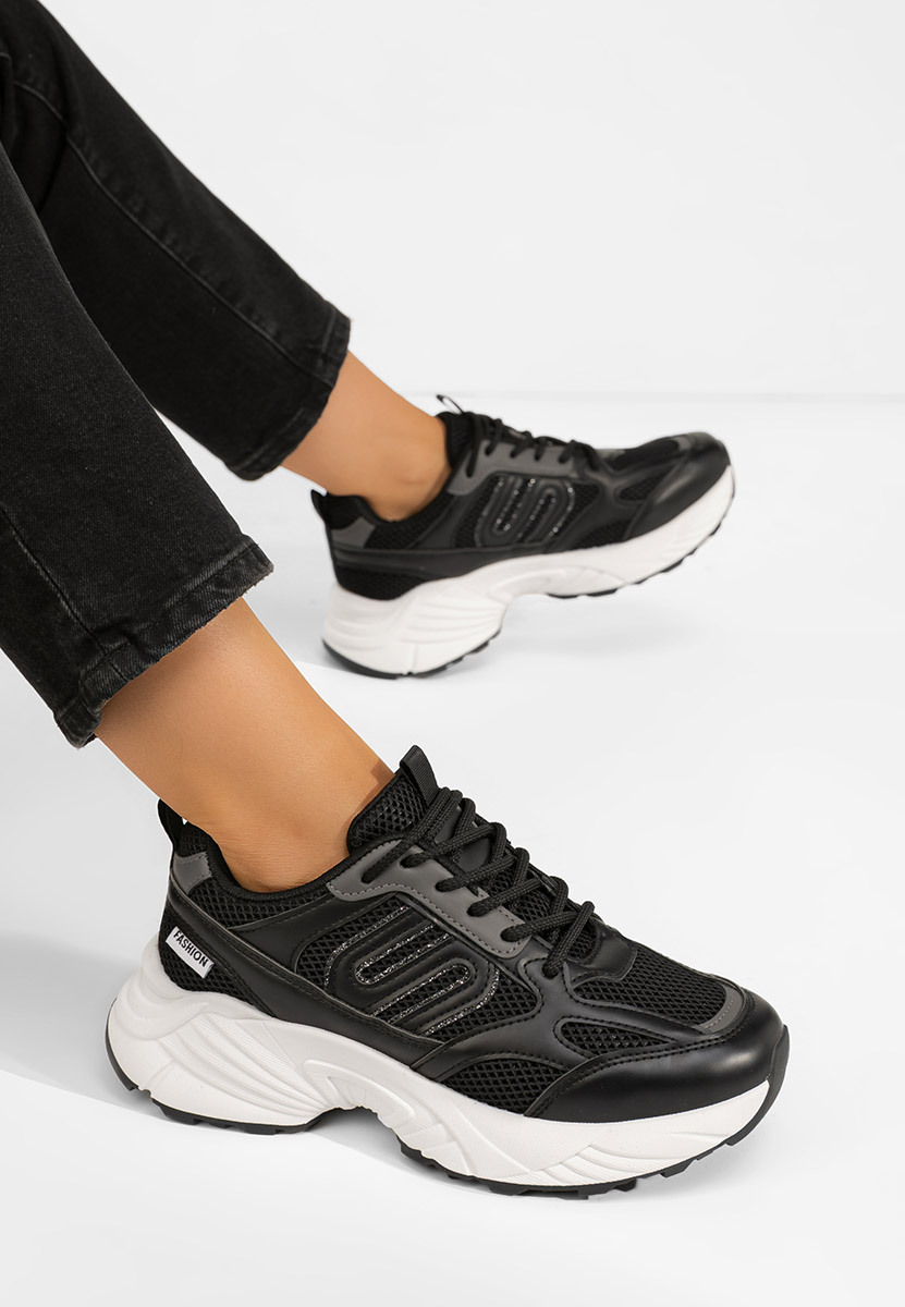 Sneakers donna Angelika nero