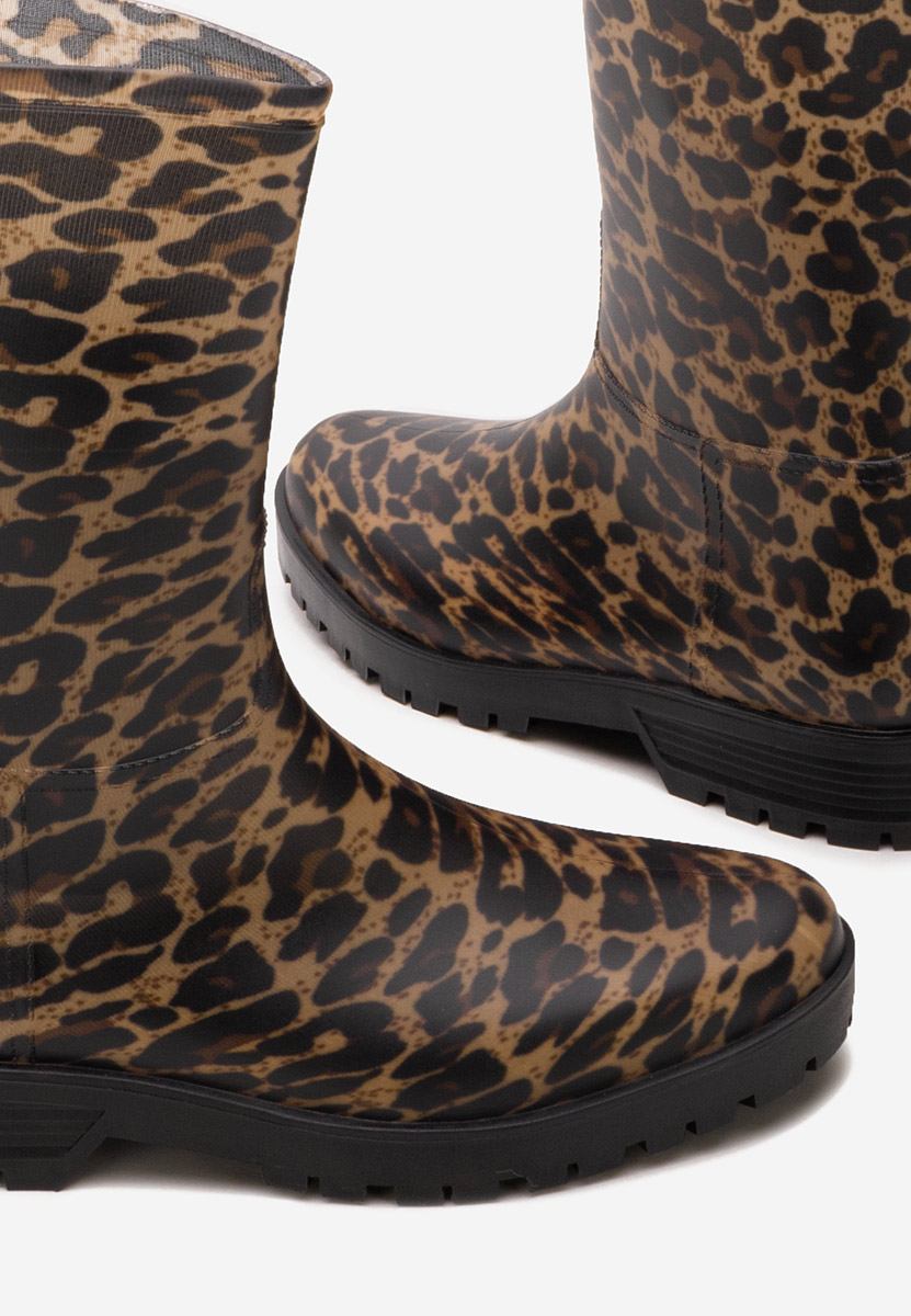 Stivali di gomma donna Niviera animal print