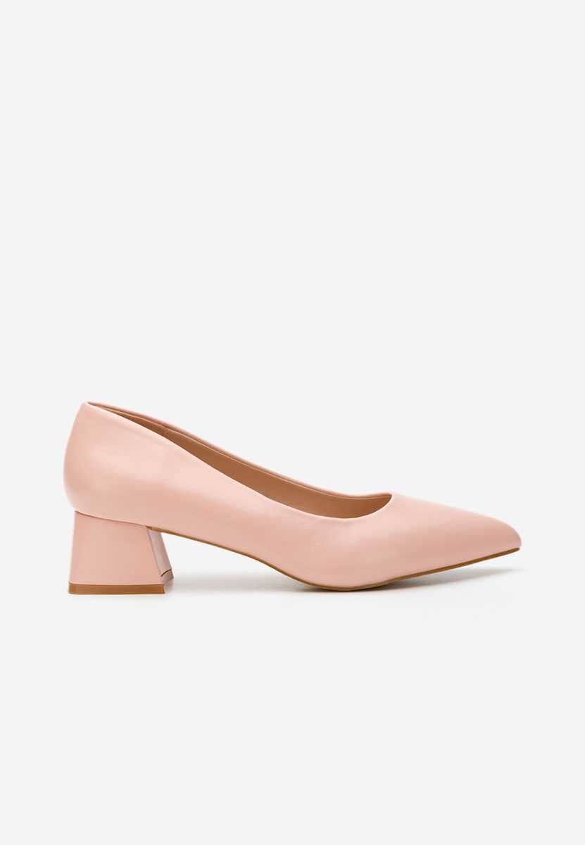 Décolleté tacco basso Alleva V2 nude