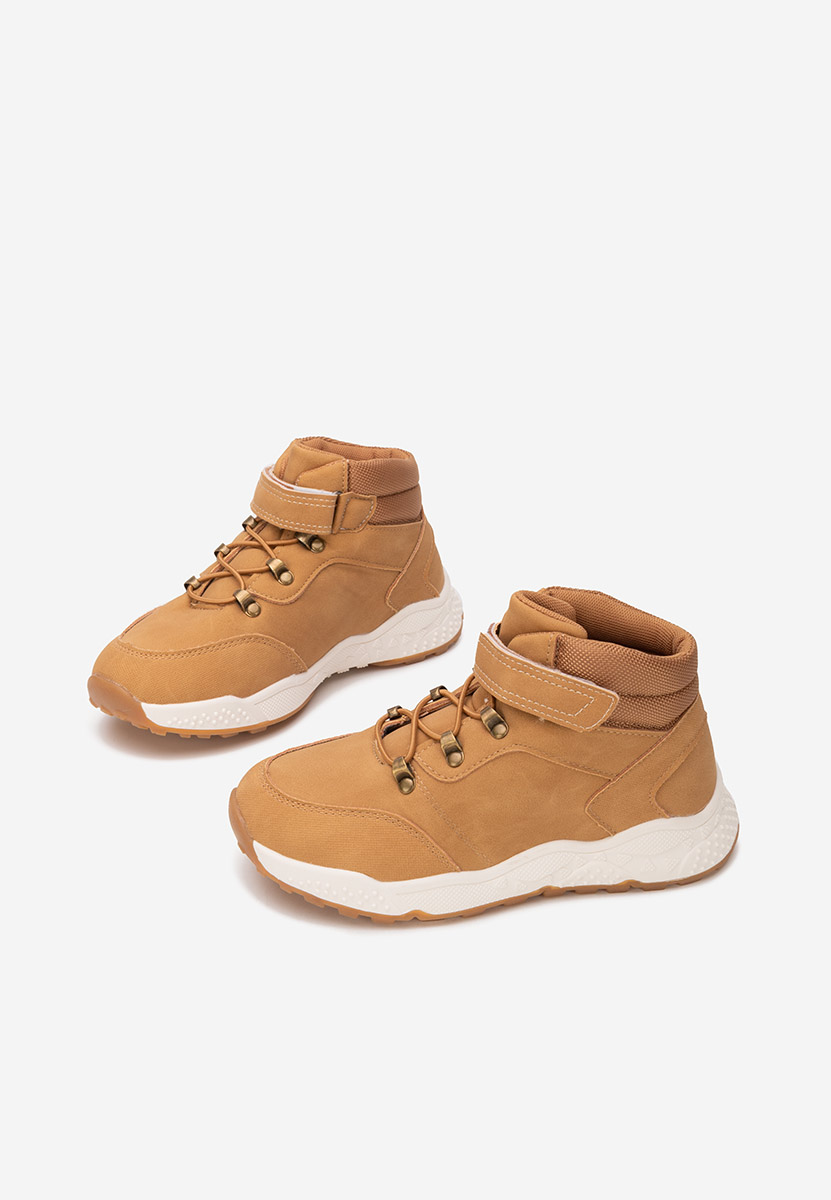 Stivaletti ragazzi Isnor camel