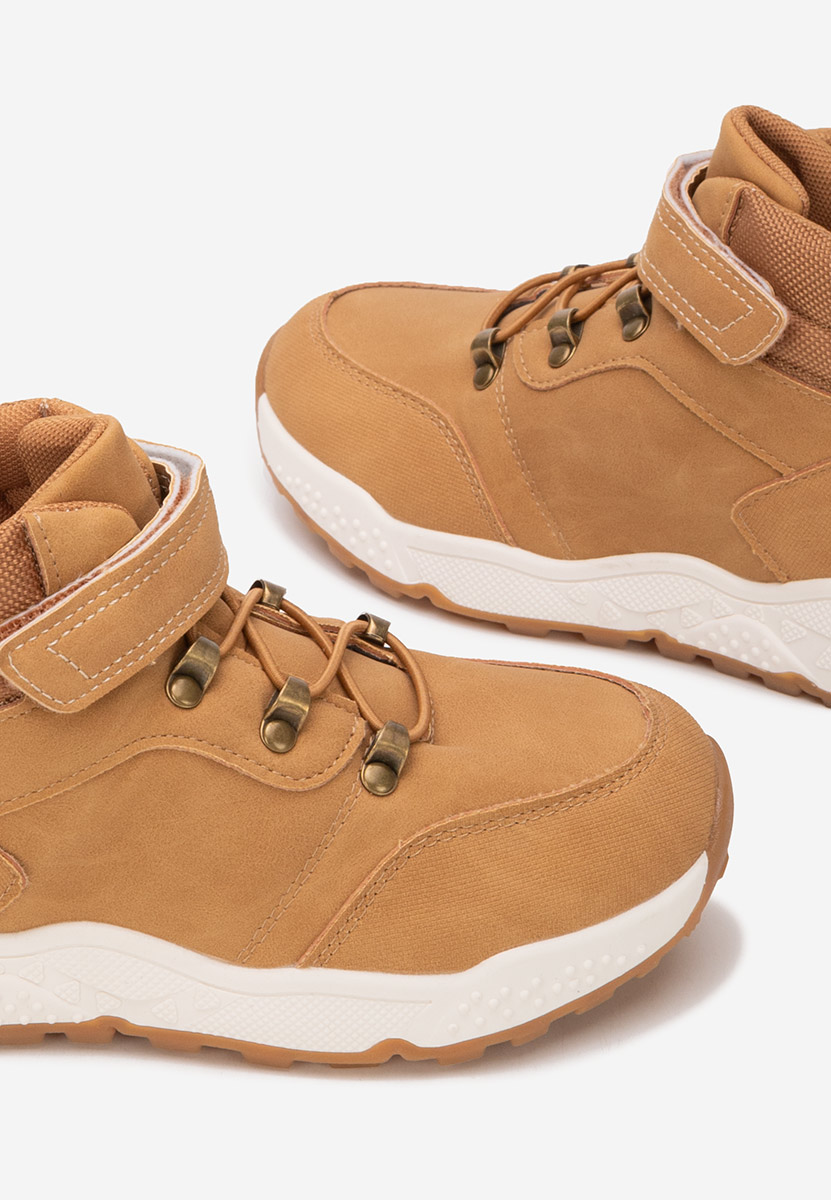 Stivaletti ragazzi Isnor camel