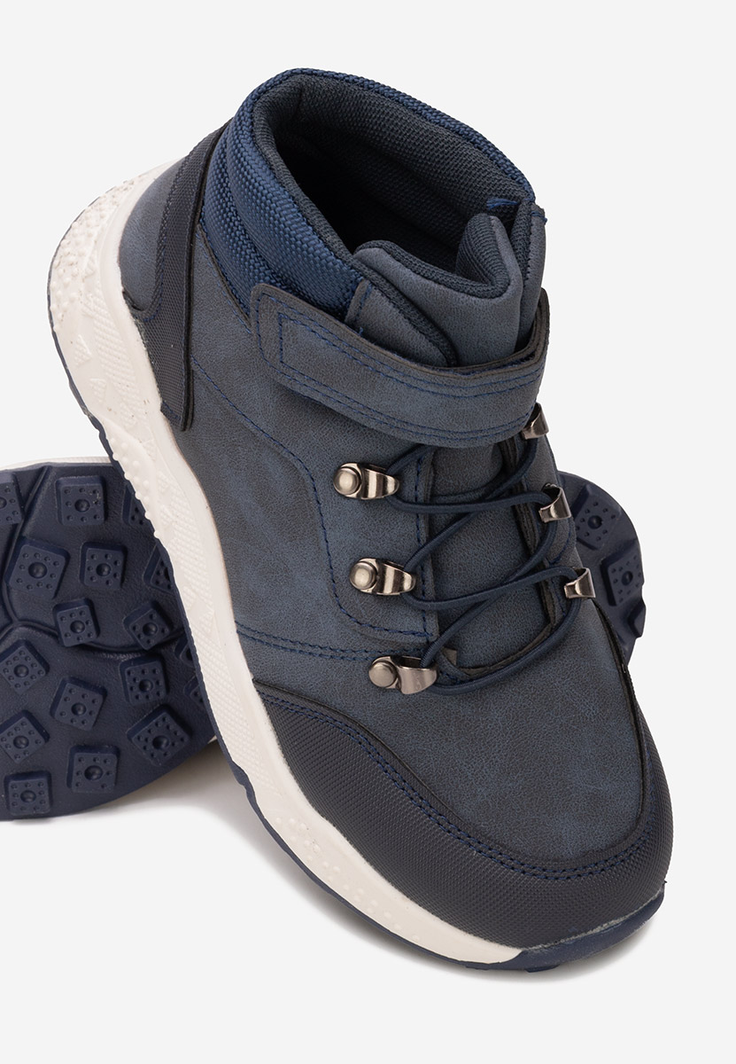 Stivaletti ragazzi Isnor blu scuro