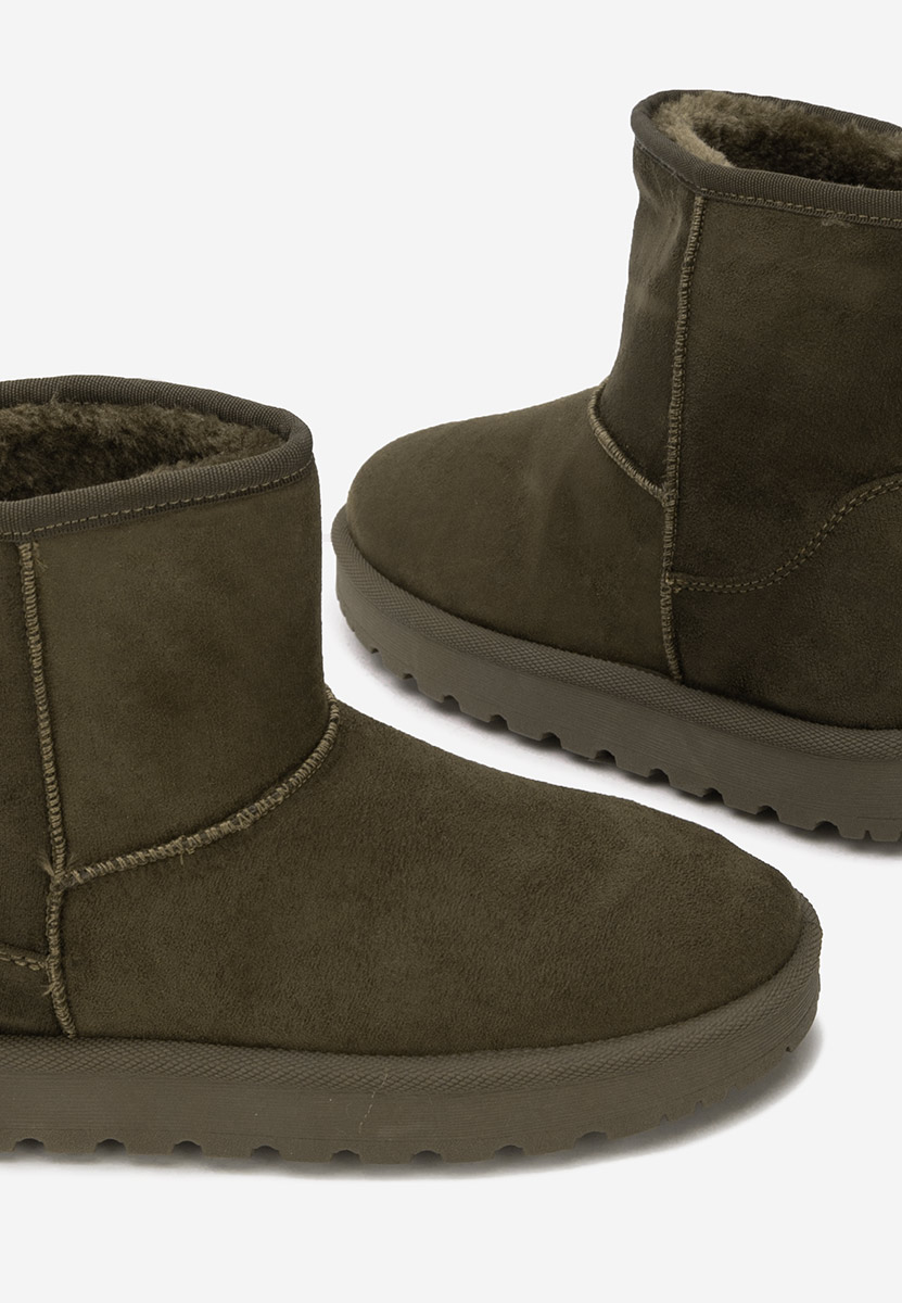 Stivaletti invernali donna Patty verdi