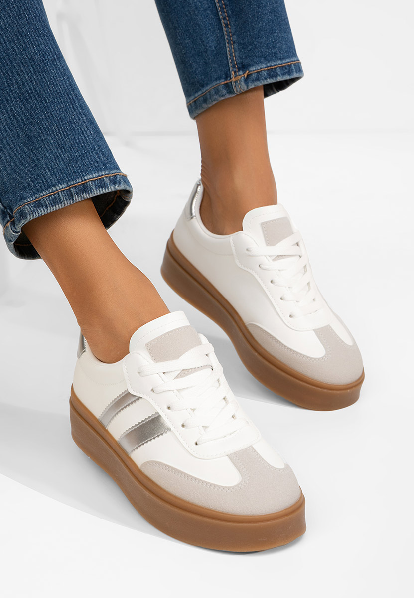 Sneakers donna Baryba argento