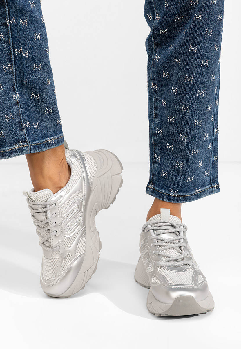 Sneakers donna Angelika argento