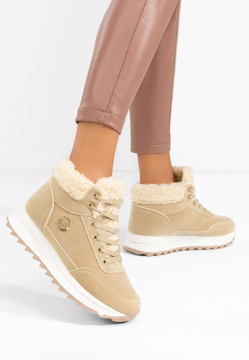 Sneakers donna invernali Avilma V3 cachi