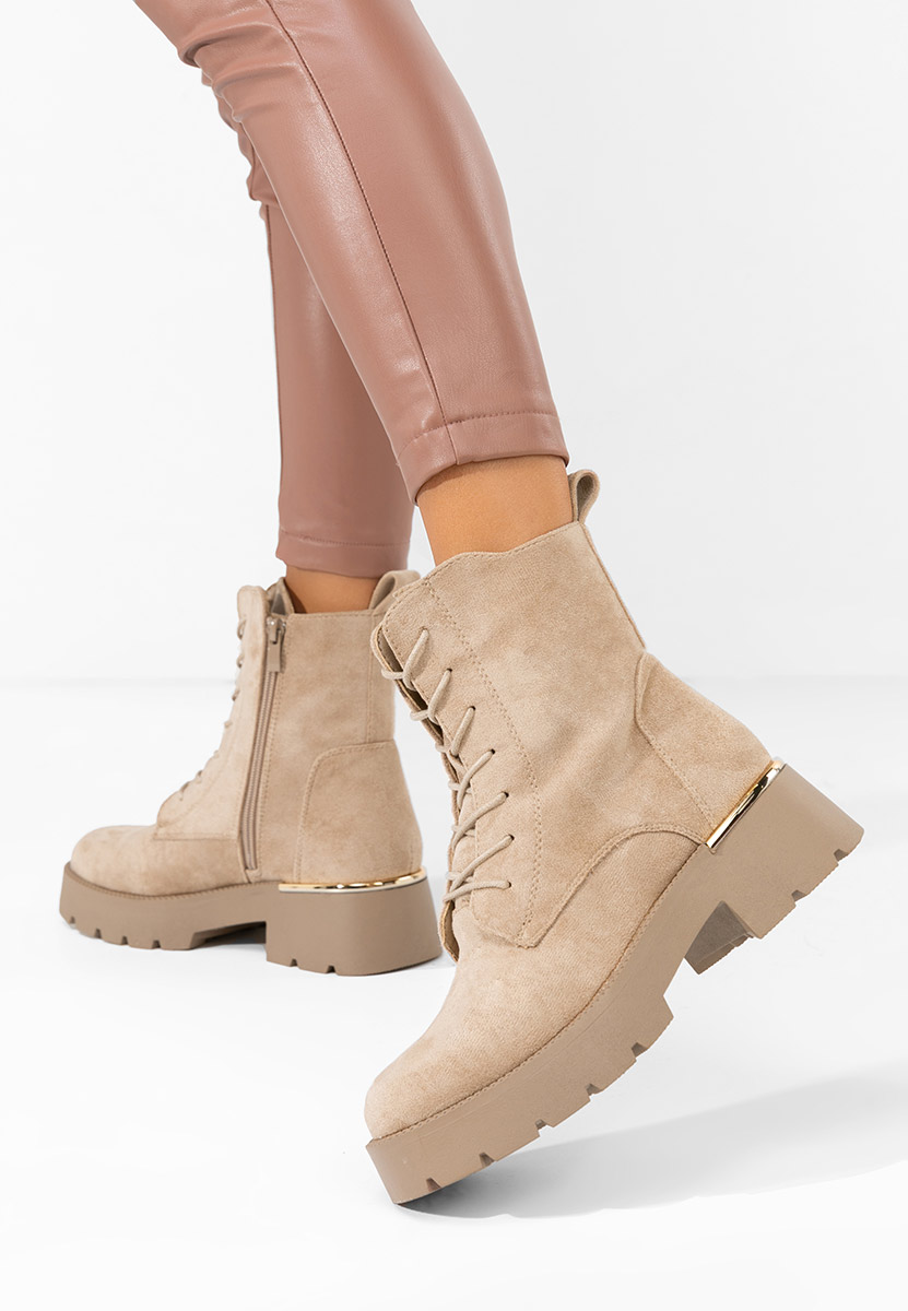 Scarponcini donna Maxine V2 cachi