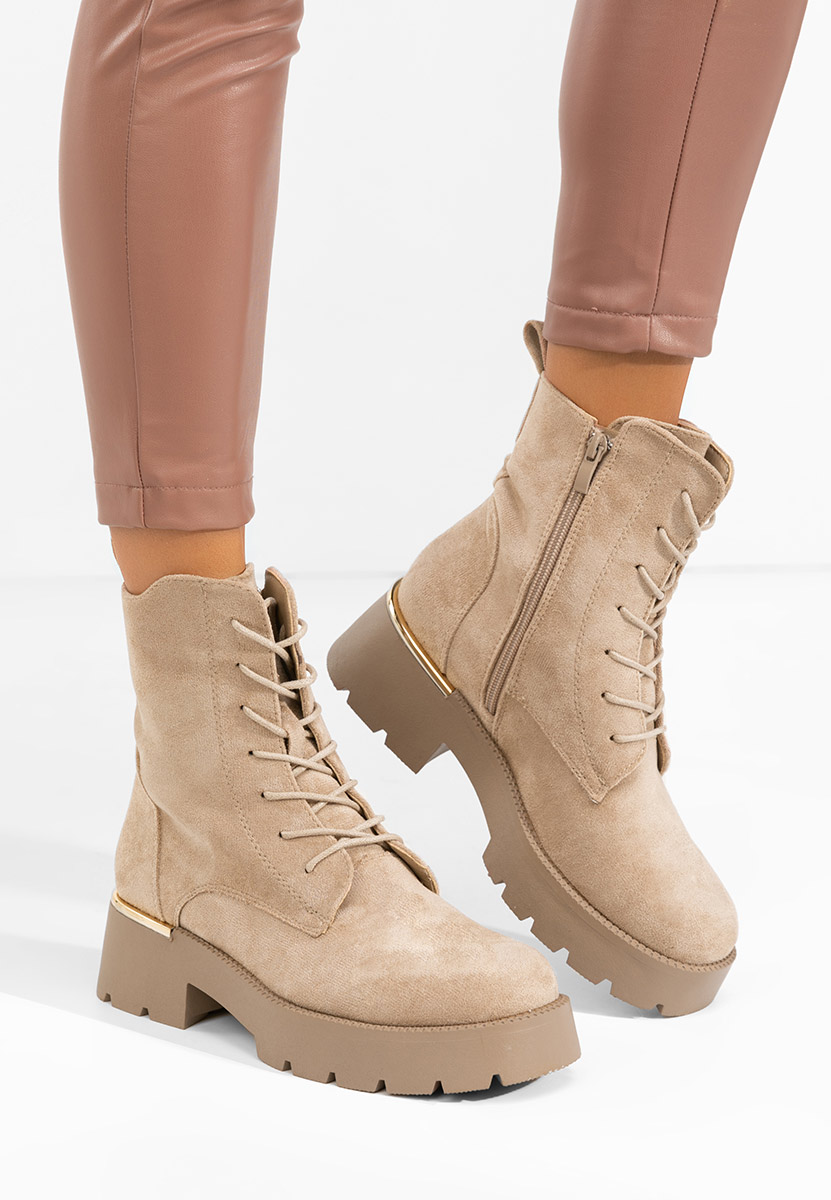 Scarponcini donna Maxine V2 cachi