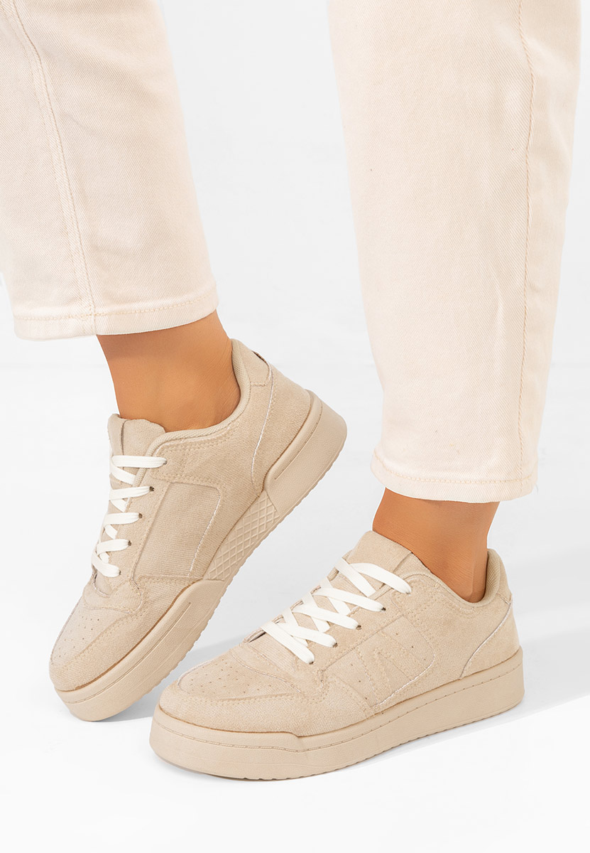 Sneakers donna Zalira beige
