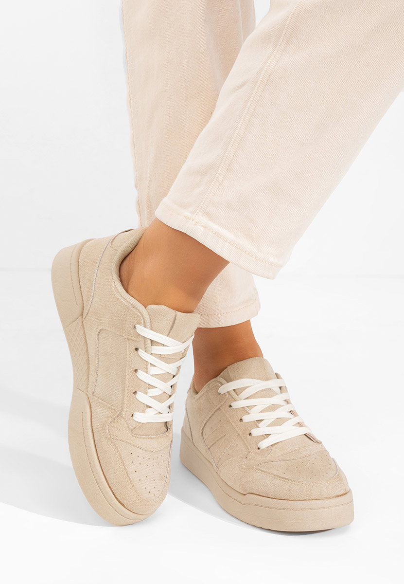 Sneakers donna Zalira beige