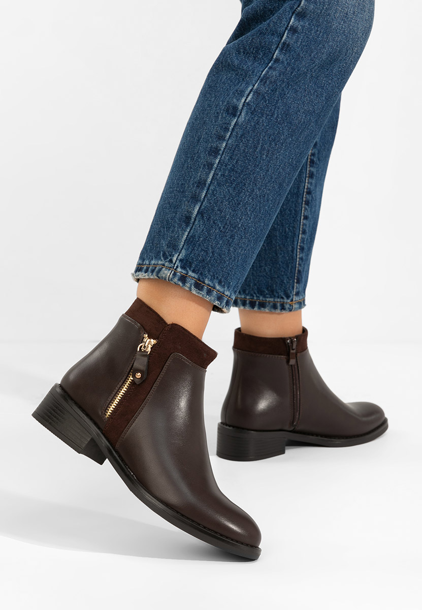 Stivaletti donna Lanaki marrone