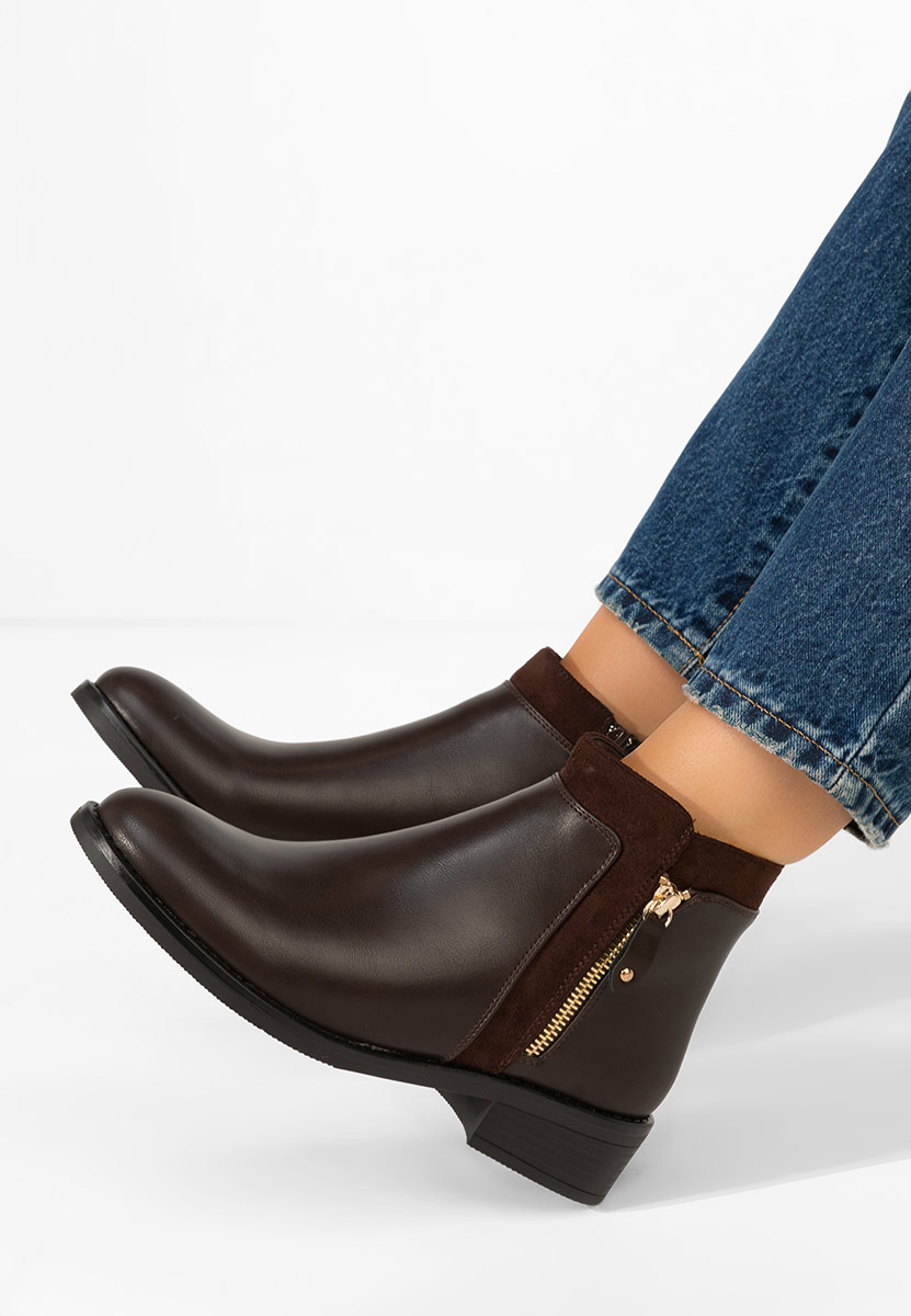 Stivaletti donna Lanaki marrone