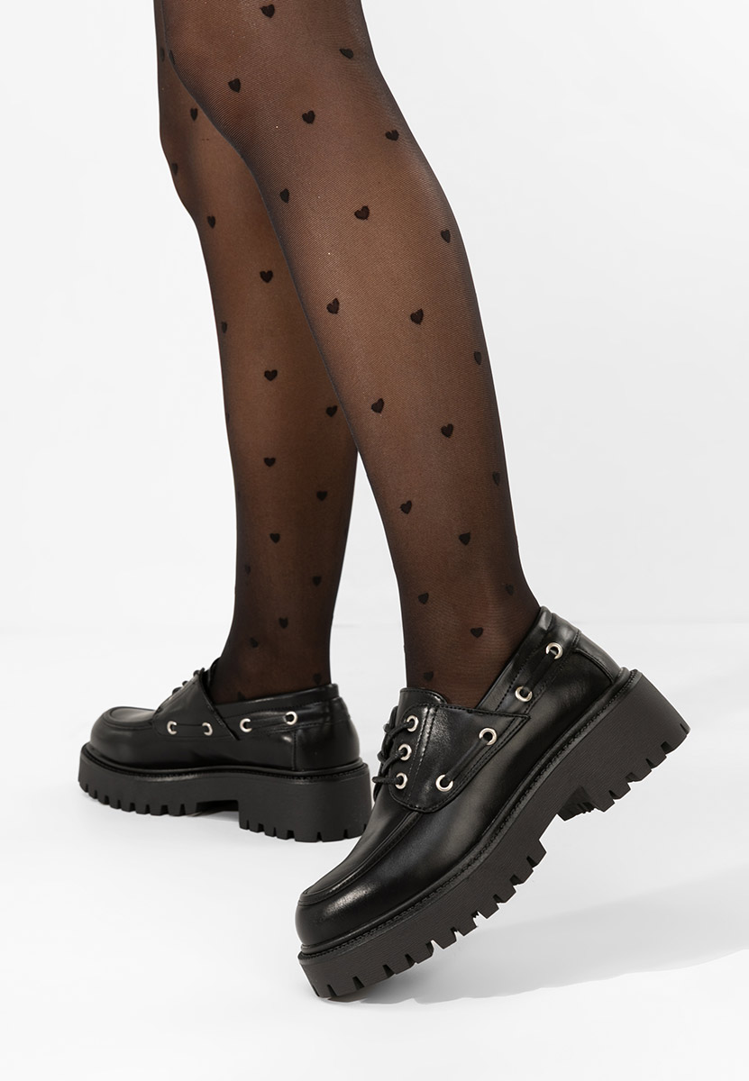 Scarpe basse donna Plumia nero