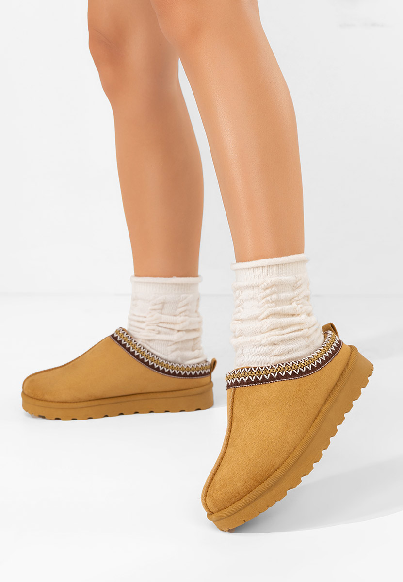 Zoccoli donna Airene camel