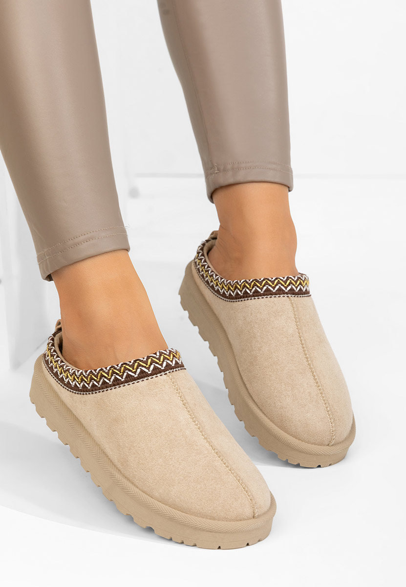 Zoccoli donna Airene beige