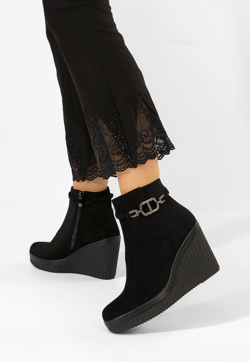 Tronchetti con plateau Charlet V3 nero