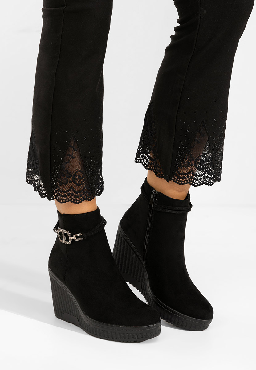 Tronchetti con plateau Charlet V3 nero