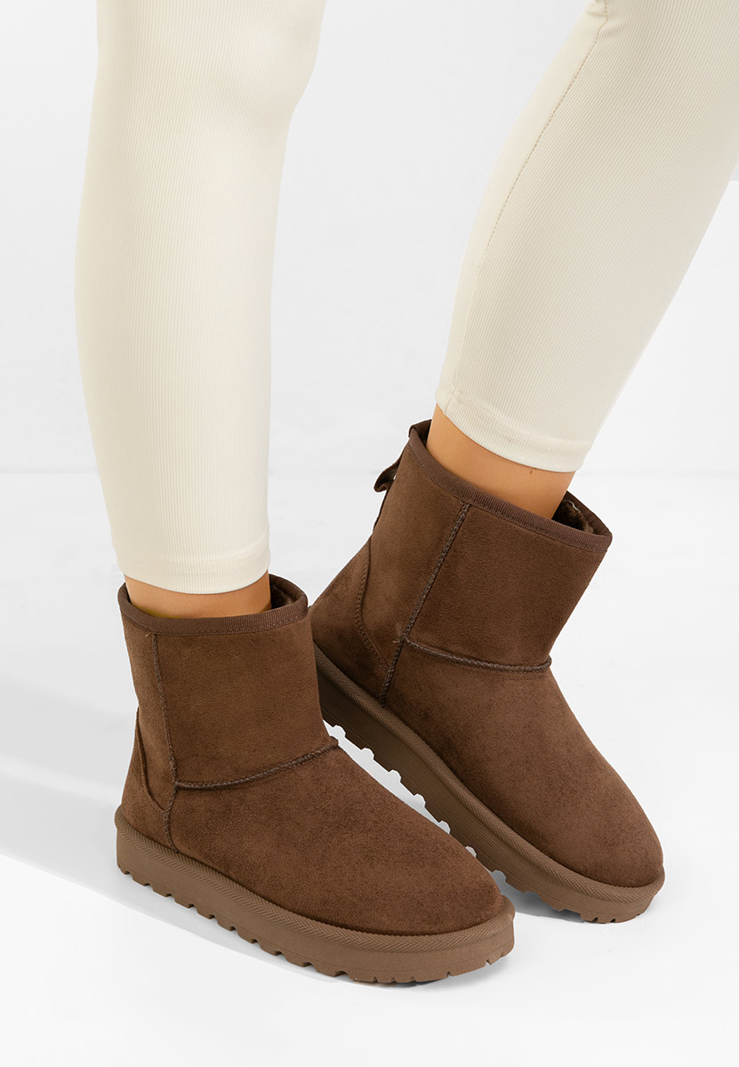 Stivaletti invernali donna Patty marrone