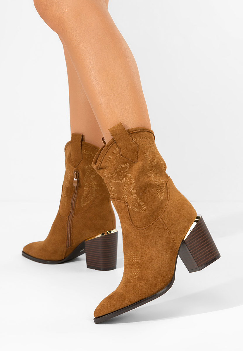 Stivaletti texani donna Sudera camel Stivaletti texani donna Sudera camel