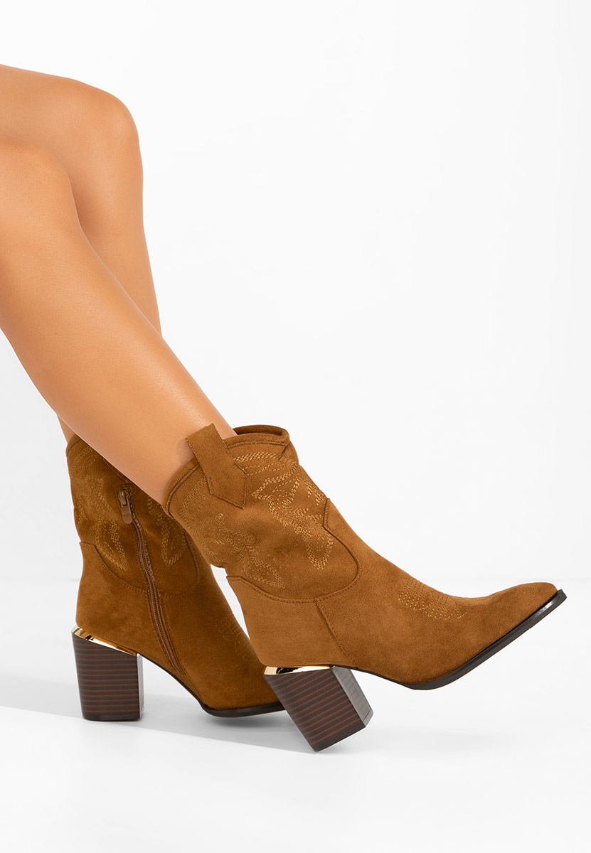 Stivaletti texani donna Sudera camel Stivaletti texani donna Sudera camel