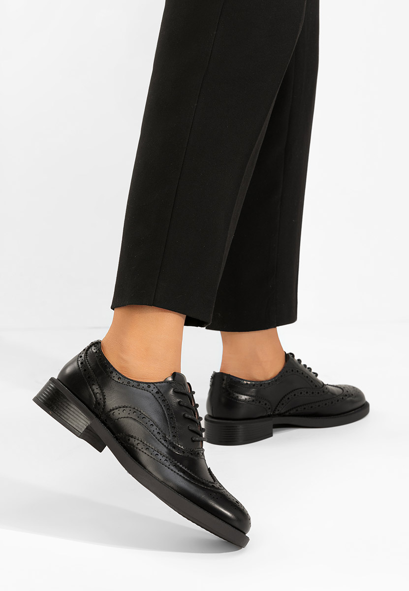Scarpe brogue donna Valira nero Scarpe brogue donna Valira nero