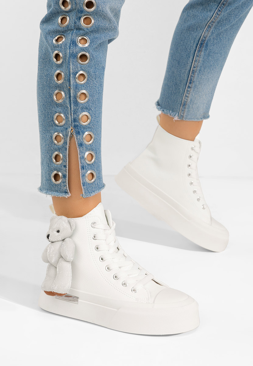 Scarpe da ginnastica High-Top Alisea bianchi