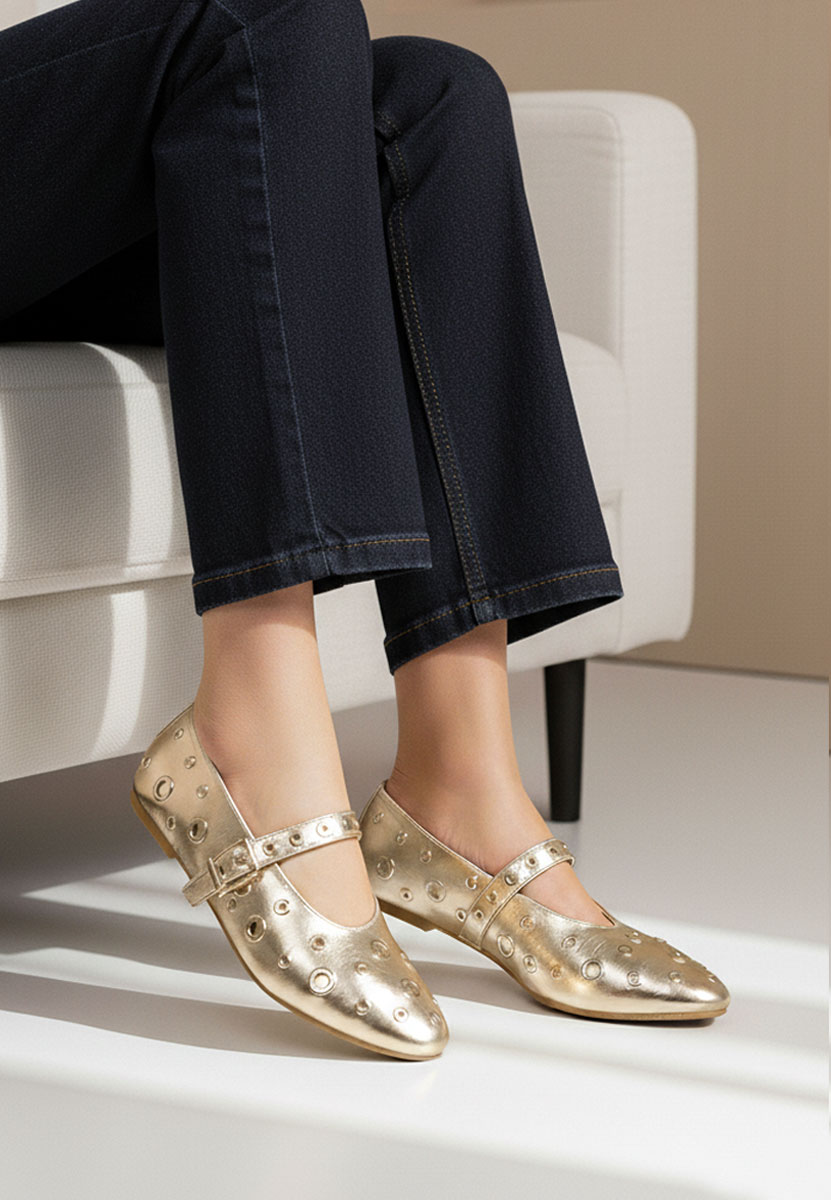 Ballerine Frista oro