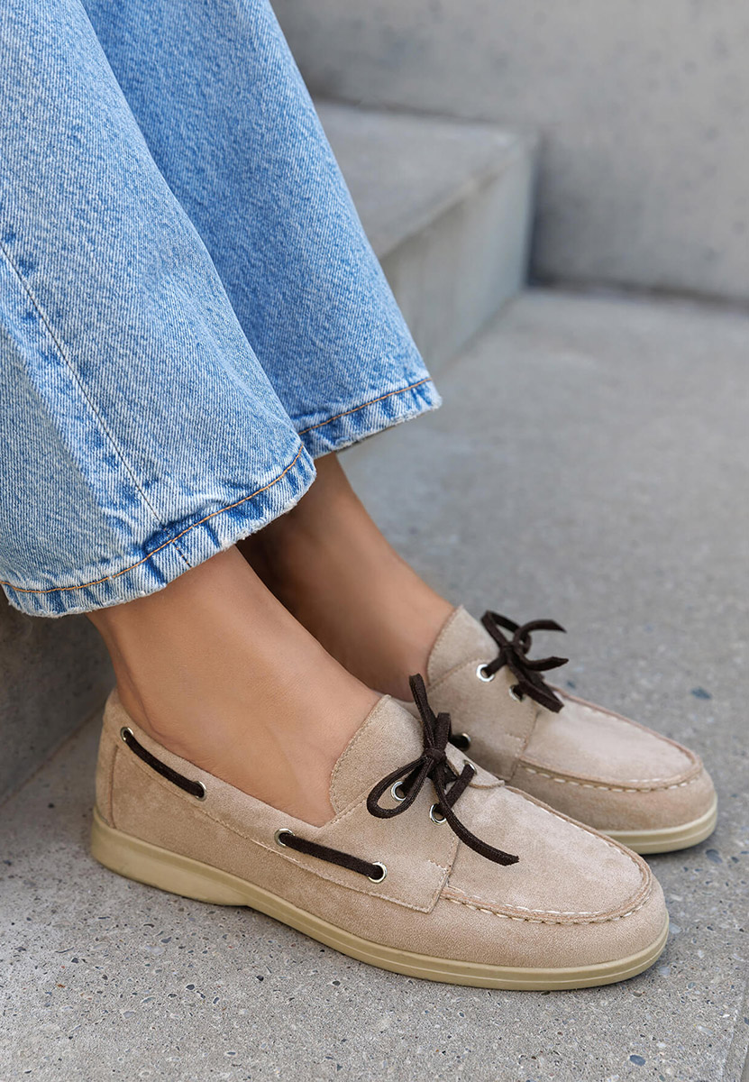 Scarpe basse donna Laelia beige