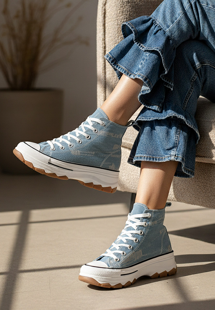 Scarpe da ginnastica High-Top Raviana V3 blu Scarpe da ginnastica High-Top Raviana V3 blu