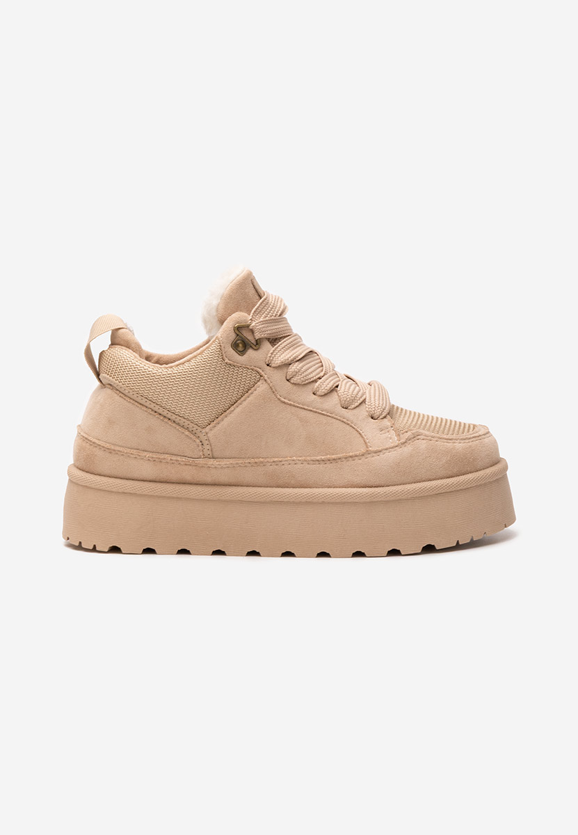 Sneakers con plateau Isariel cachi