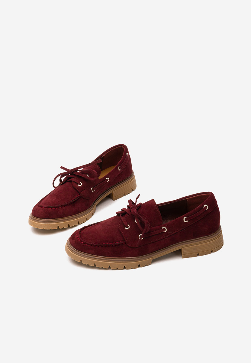 Scarpe basse donna Valoria rosso