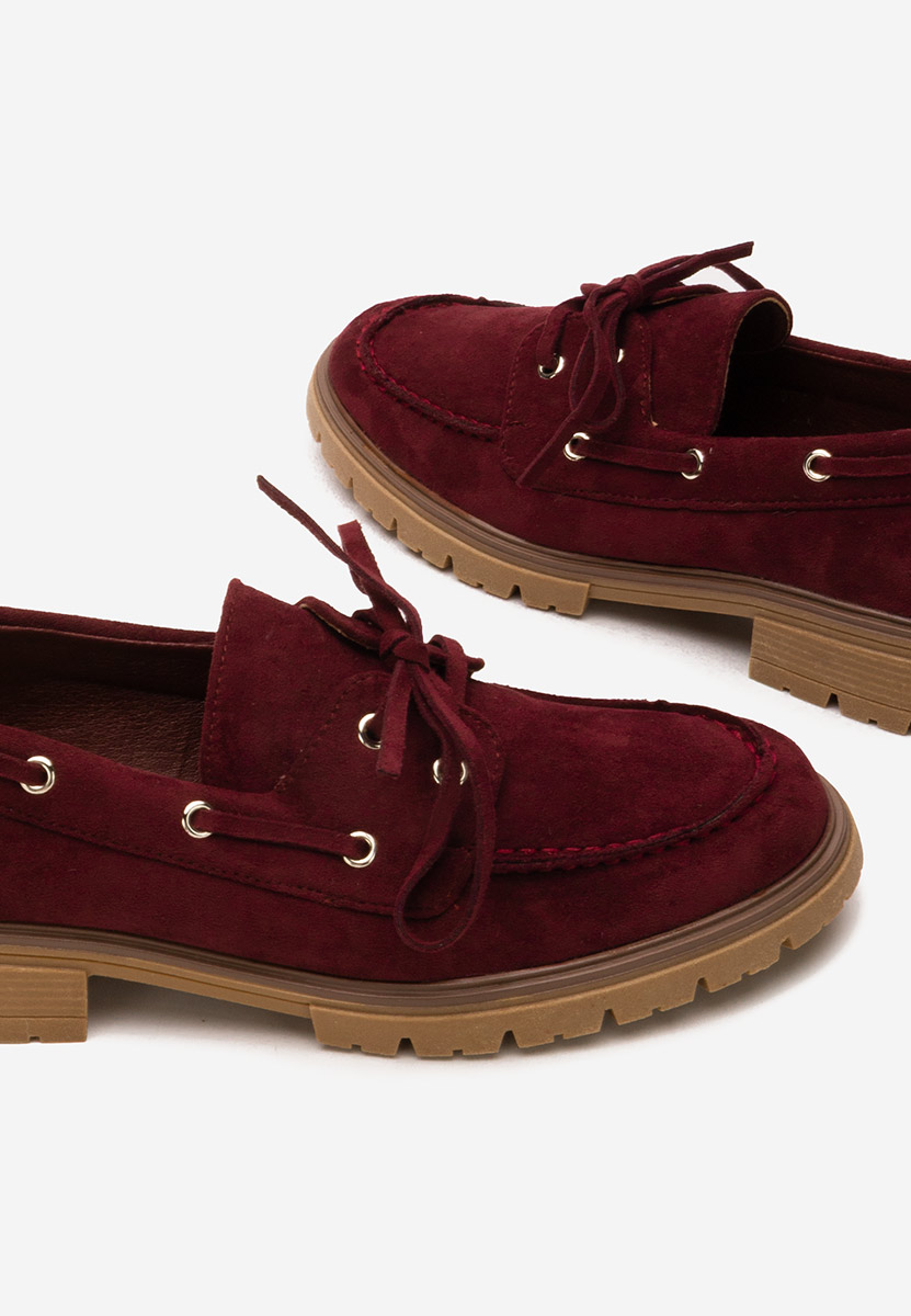 Scarpe basse donna Valoria rosso