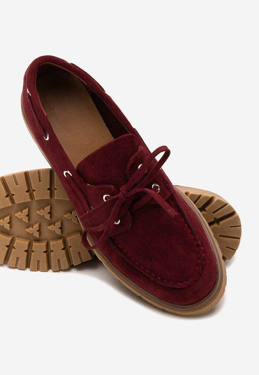 Scarpe basse donna Valoria rosso